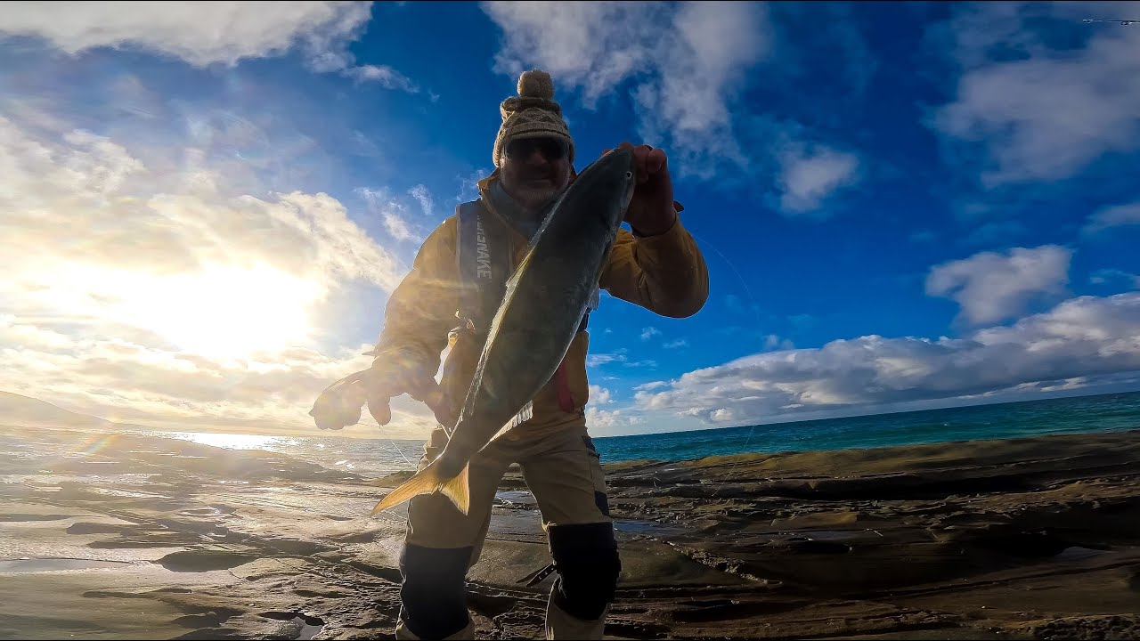 I catch massive Salmons at Jump Rock, Great Ocean Road