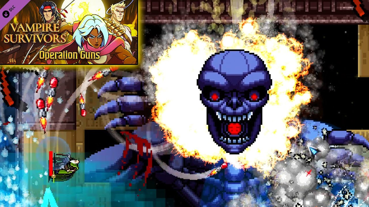 CONTRA DLC OPERATION GUNS is here to explore! | Vampire Survivors