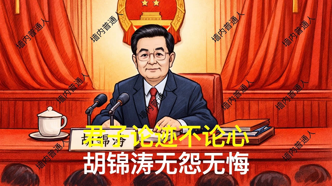 君子论迹不论心，胡锦涛无怨无悔｜温家宝｜汪洋｜胡春华｜张又侠｜刘源｜党中央决策议事协调机构