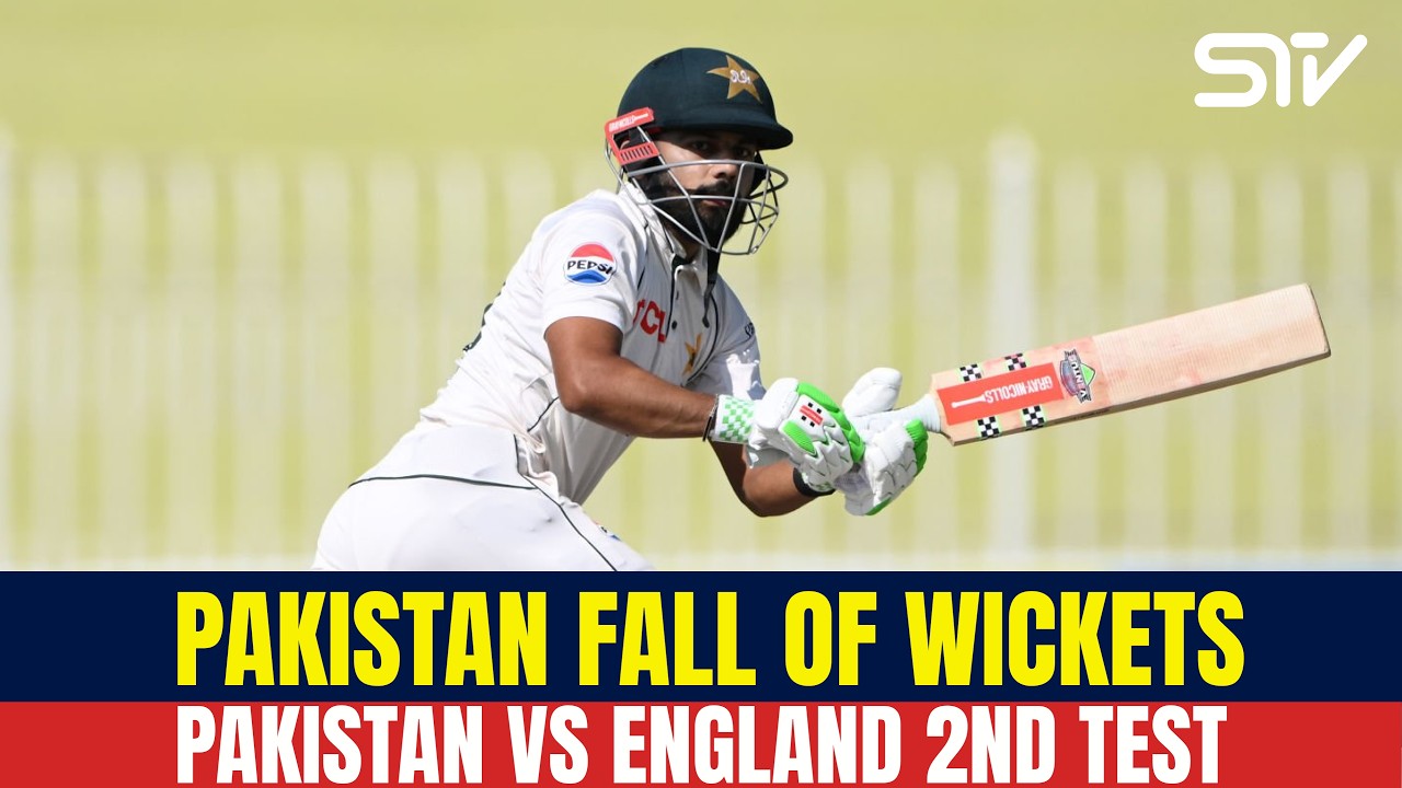 Pakistan batters lose the plot | Fall of Wickets | Pakistan vs England 2nd Test | M3L1J