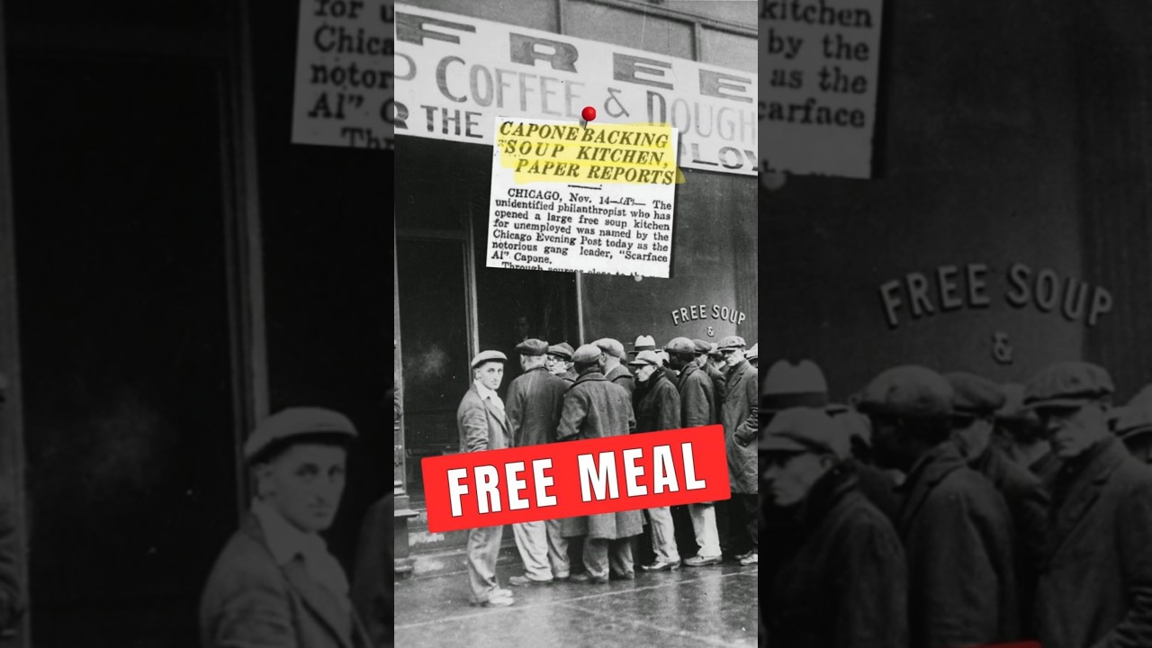 Al Capone - The Gangster Who Fed Thousands During the Great Depression