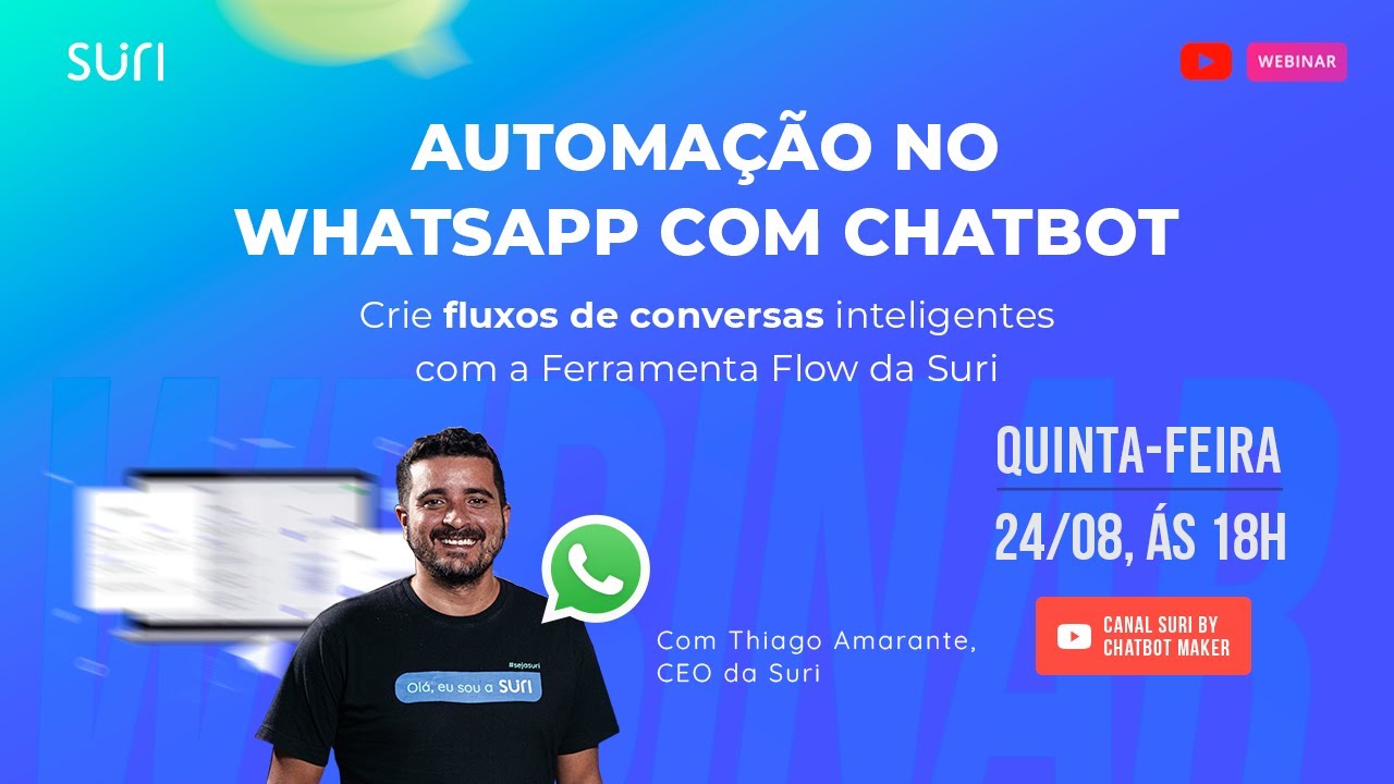 Automação no WhatsApp com Chatbot - Ferramenta Flow da Suri
