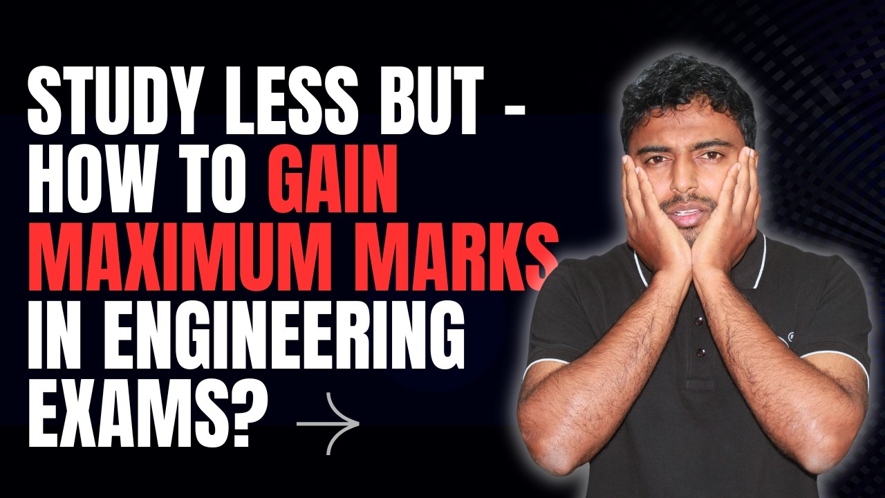 Study Less But - How to Gain Maximum Marks In Engineering Exams? | New Formula? | #sppu #sppuexam