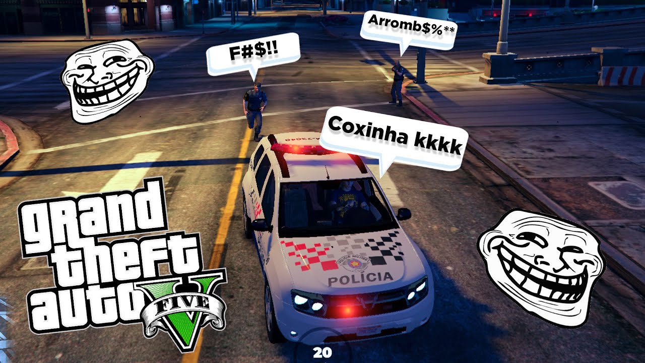 24 HORAS IRRITANDO A POLICIA NO GTA RP !!