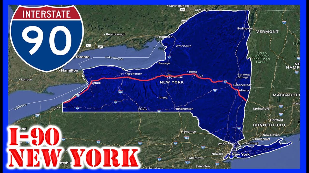Interstate 90 in New York | What It's Like to Drive On