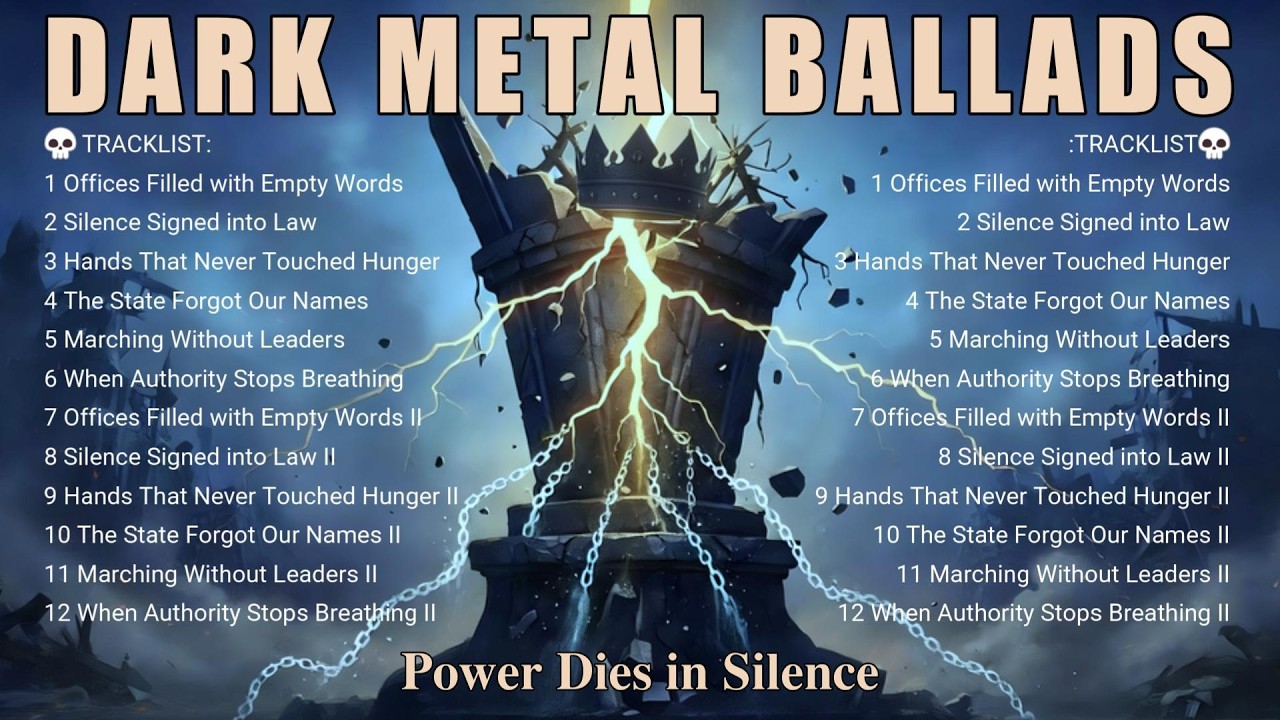 🔥 Dark Metal Ballads – Power Dies in Silence | Gothic Doom & Melancholic Atmosphere
