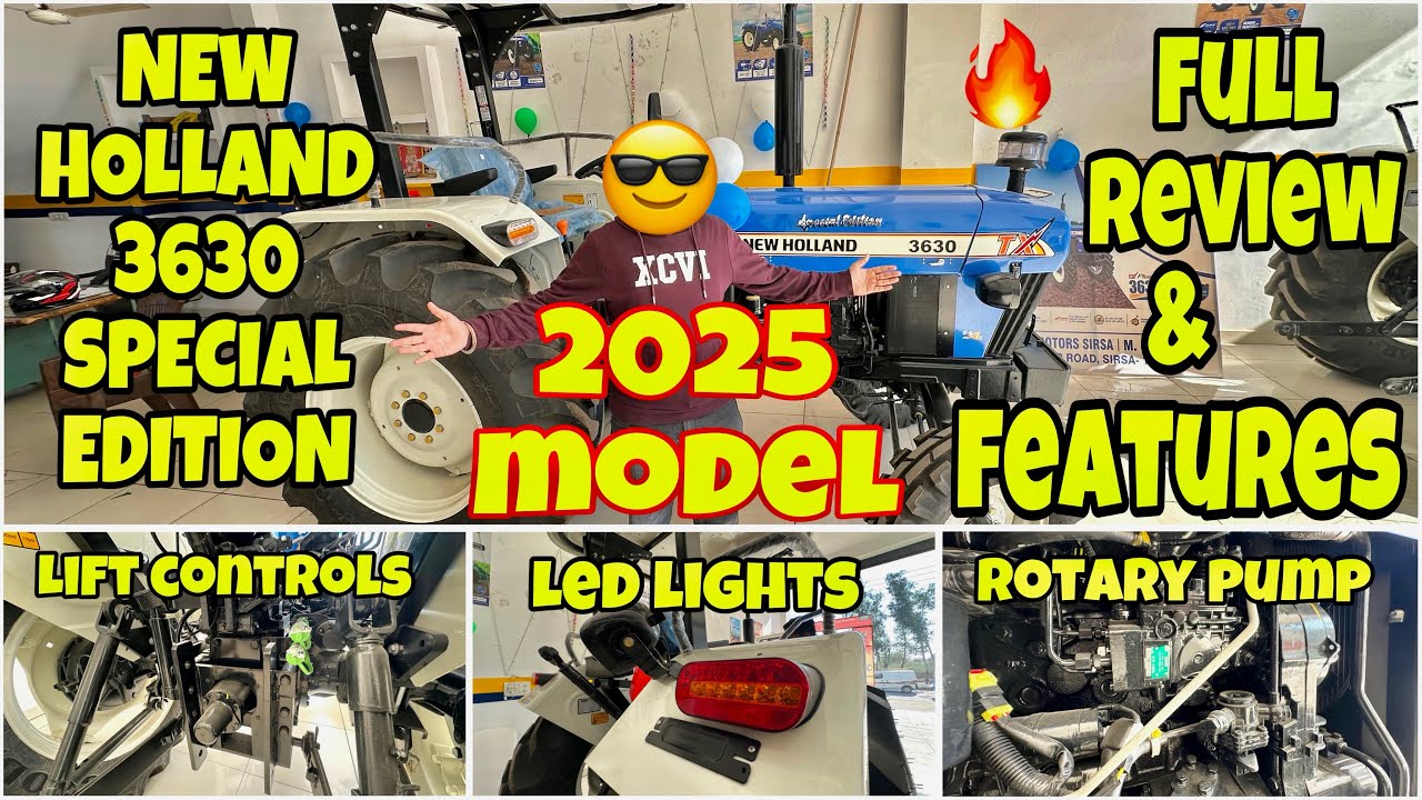 NEW HOLLAND 3630 [SPECIAL EDITION] 2025 MODEL || NEW Features & Overview || Brarfarm Edits