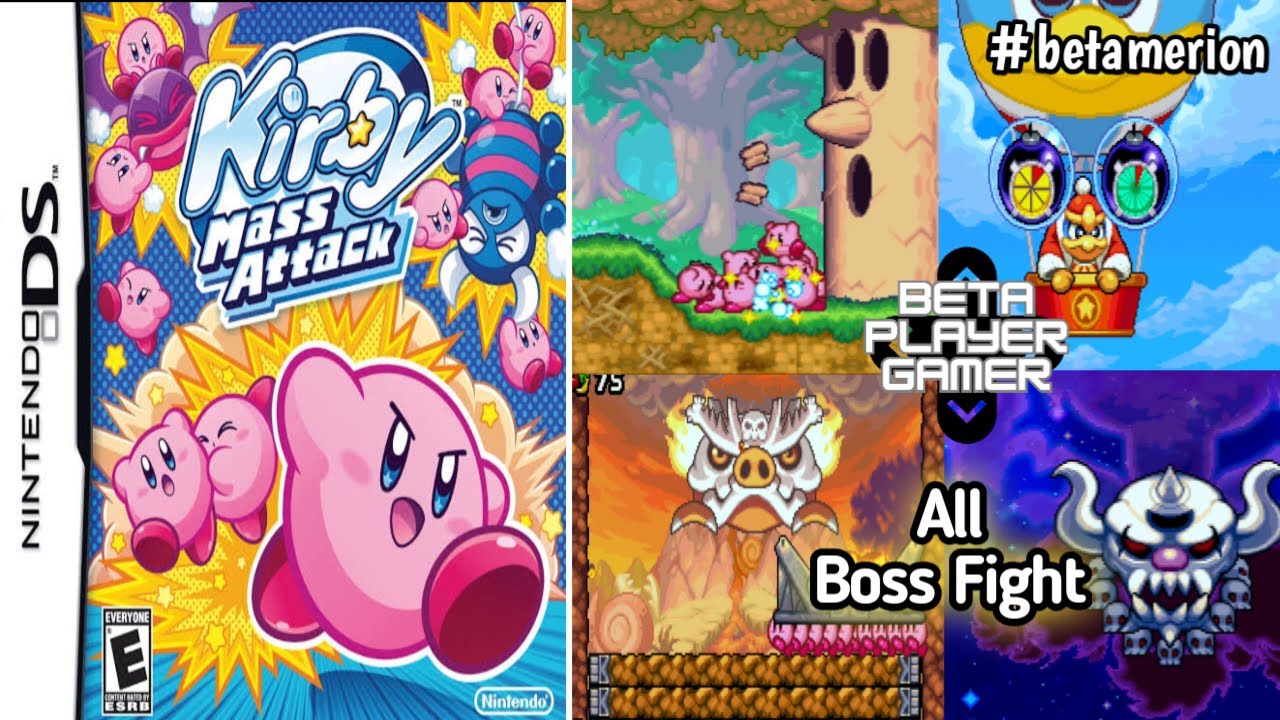 Kirby Mass Attack | Semua Boss | NDS Games | #betamarion
