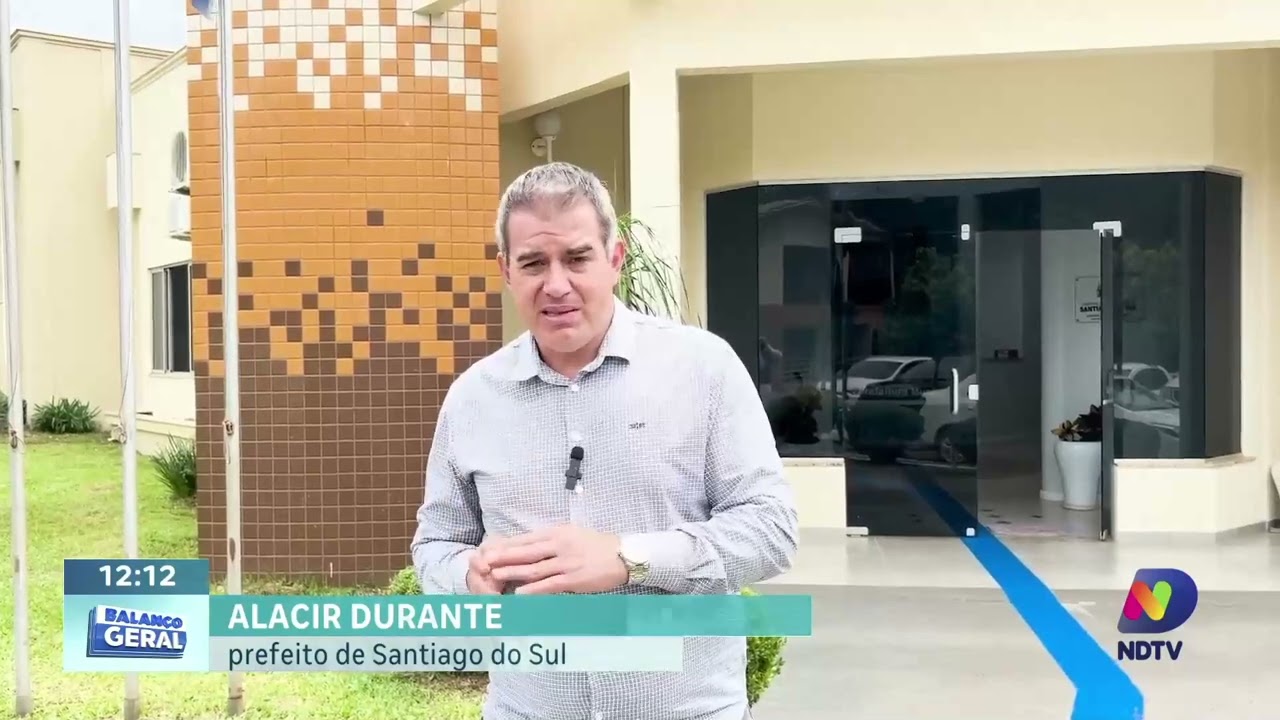 Mau tempo provoca transtornos em Santiago do Sul