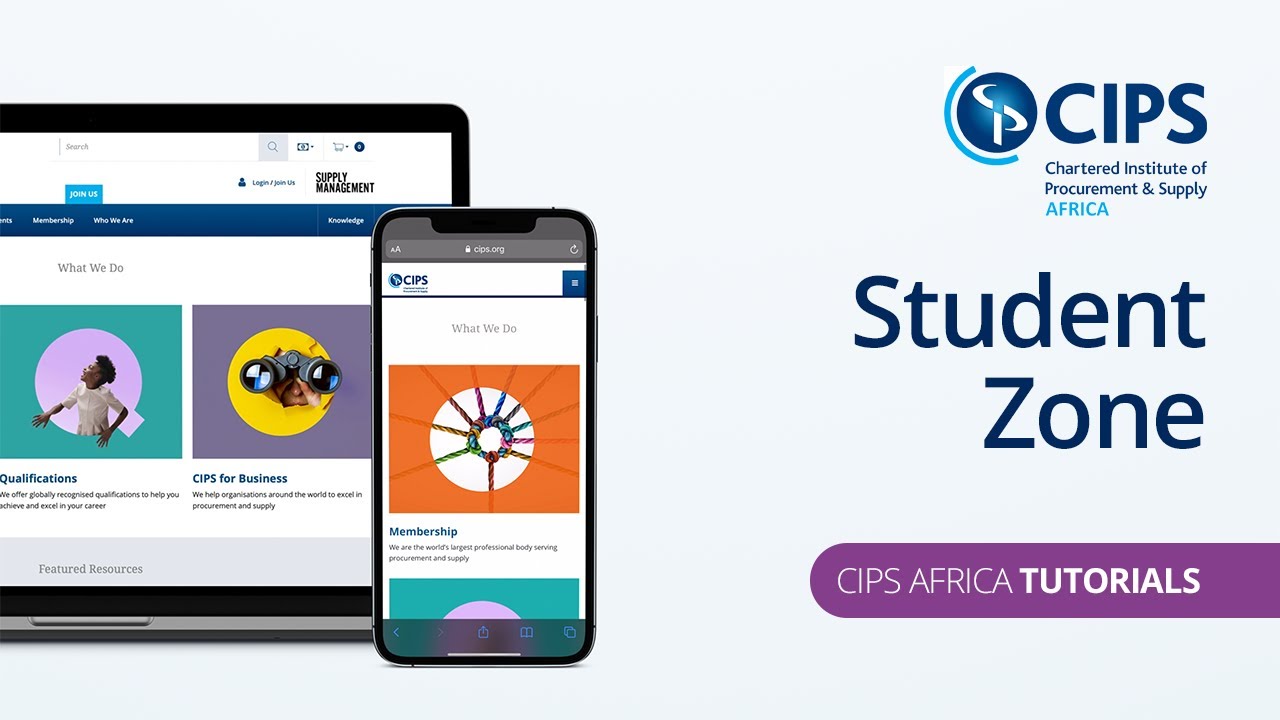 How to access the CIPS student zone