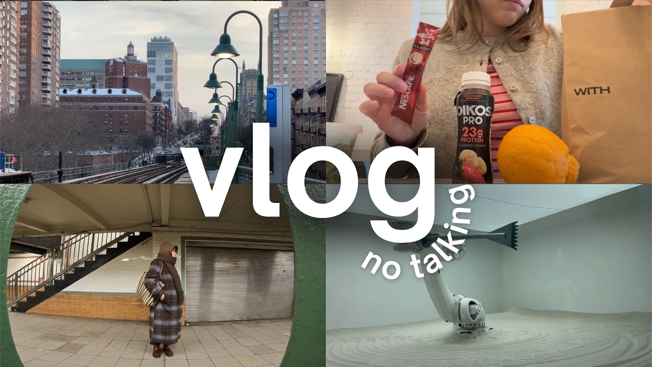 Days in my life • introvert living in New York City • grocery shopping • what I eat in a week
