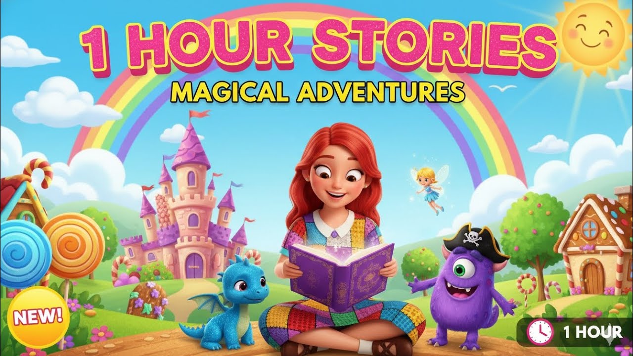 1 HOUR of Kids Storytelling! 🏆 Bedtime Stories & English Stories for Children