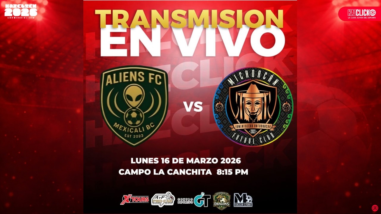 Torneo La Canchita J1: Aliens FC vs Michoacán FC - Segundo Tiempo