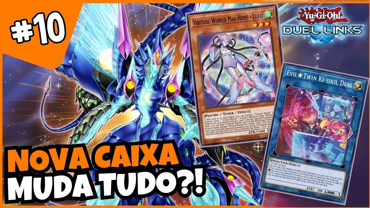 NOVA BOX: PRIME OF STREAM TÁ INSANA!?  Yu-Gi-Oh! Duel Links