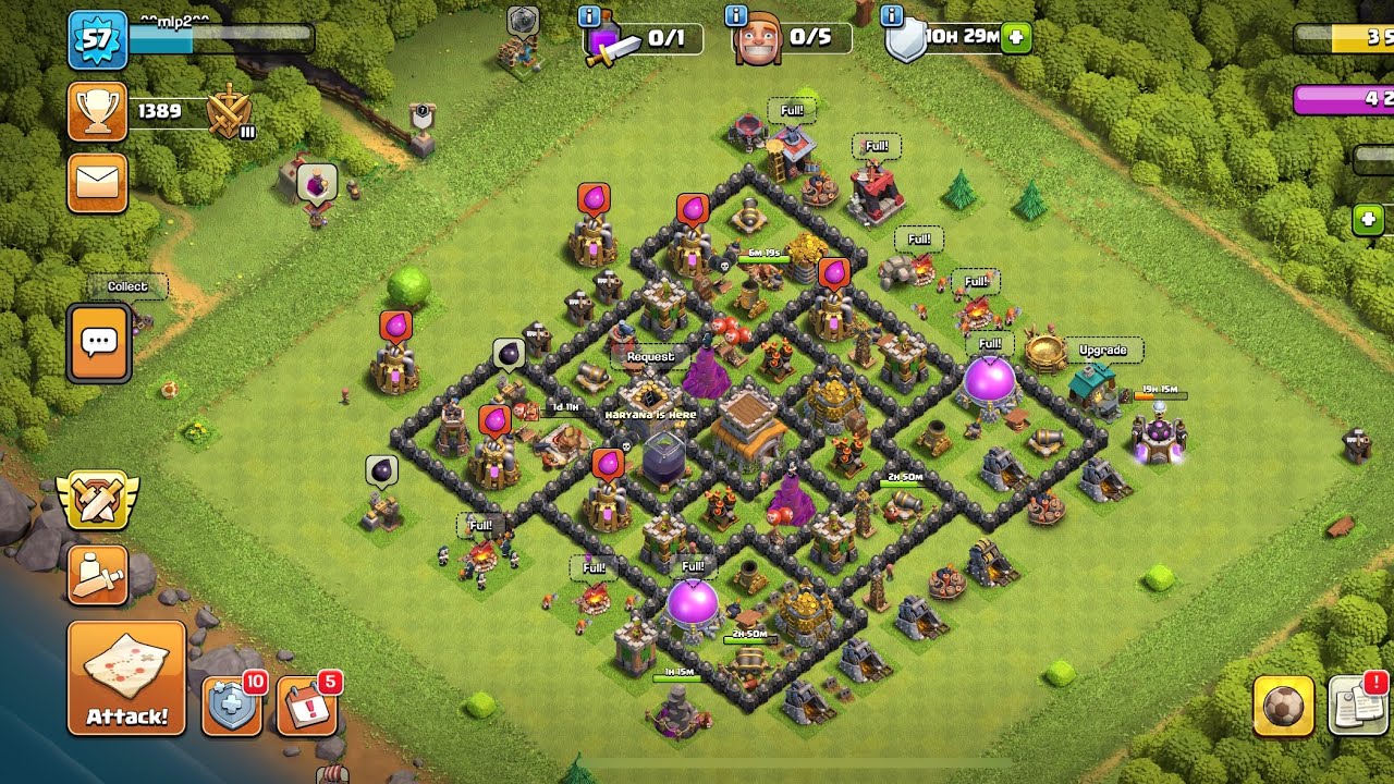 Ultimate th8 vs th10 #clashofclans 2star attack99% must watch