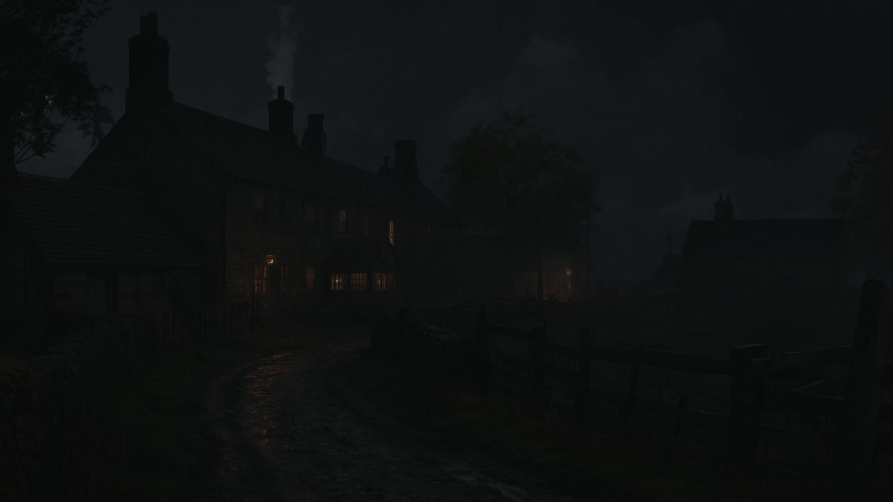 Valley House Thunderstorm | Night Garden Rain & Low Thunders | Deep Relaxing Sleep