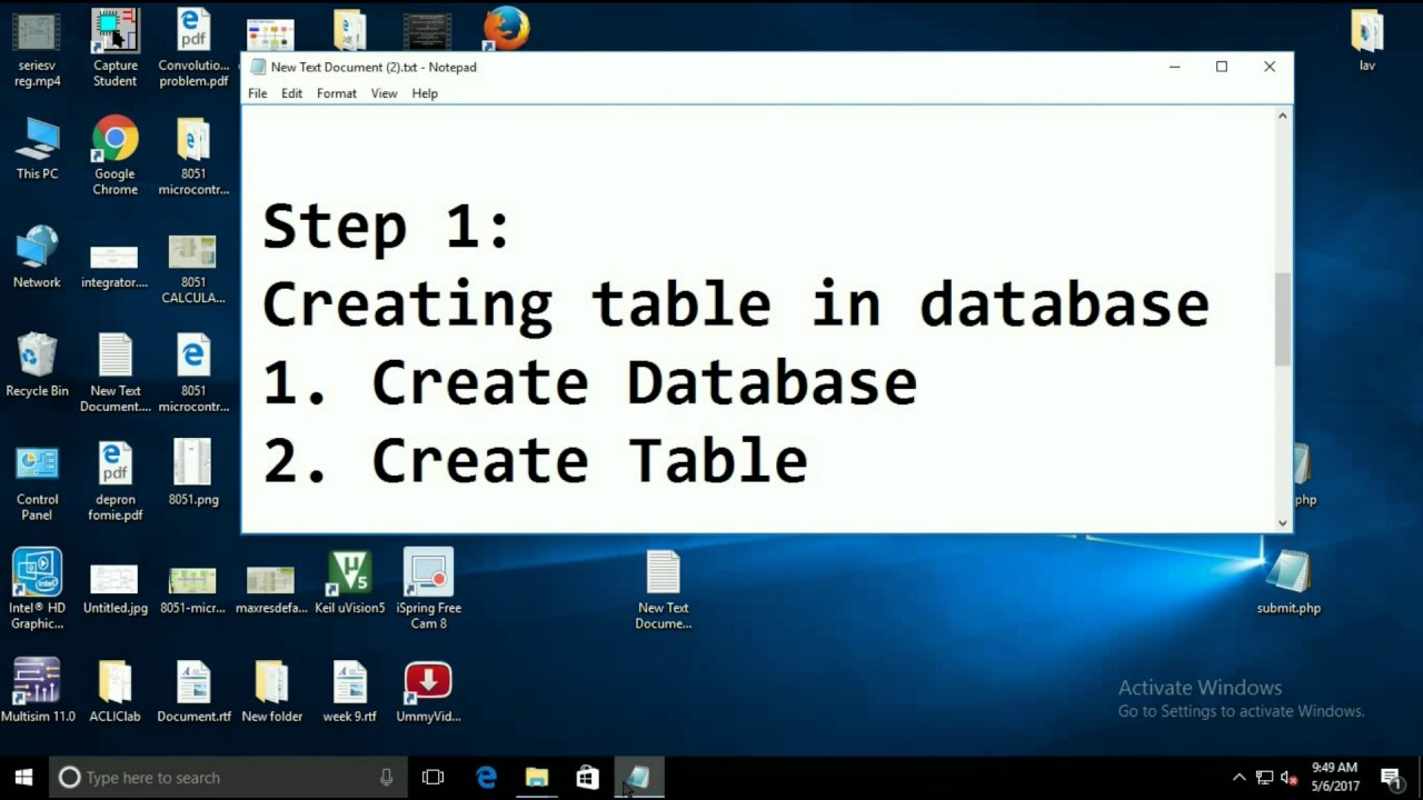 How to Create Website using Xampp