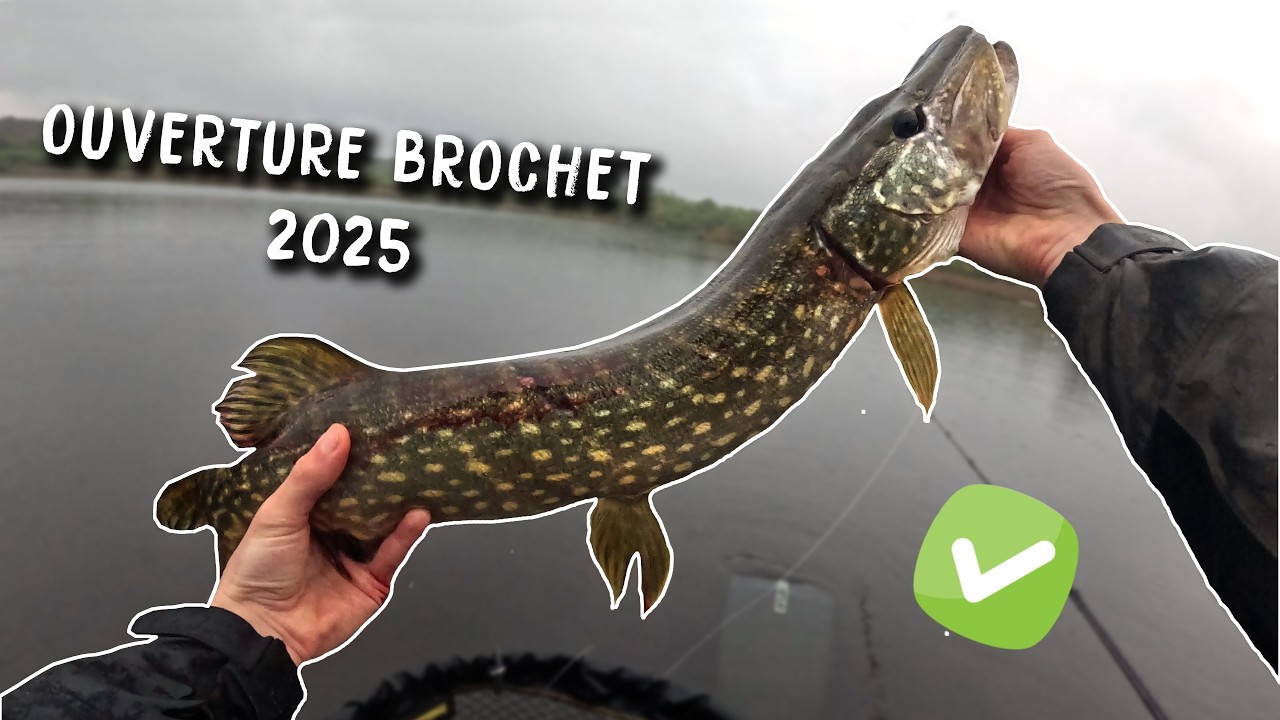 OUVERTURE BROCHET 2025 en float tube VALIDÉE !