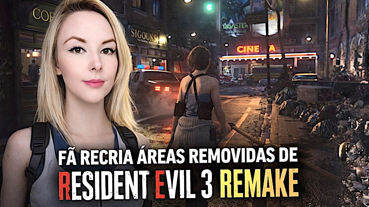 FÃ RECRIA ÁREAS REMOVIDAS DE RESIDENT EVIL 3 REMAKE - MOD LAST ESCAPE
