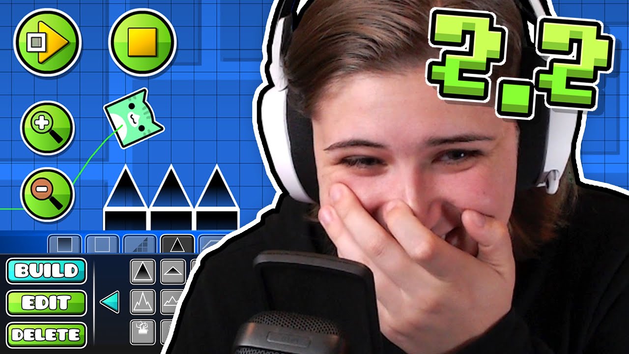 Редактор 2.2 &mdash; безумец (при участии Wulzy) &mdash; Geometry Dash