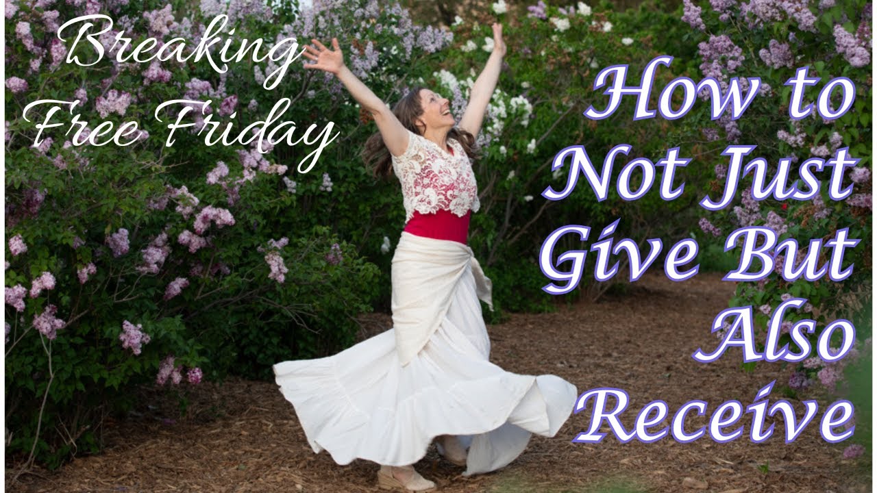 How to Not Just Give But Also Receive