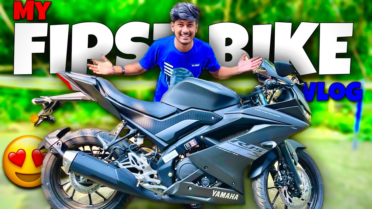 I Gifted Myself My dream Yamaha R15s 😍on My Birthday!