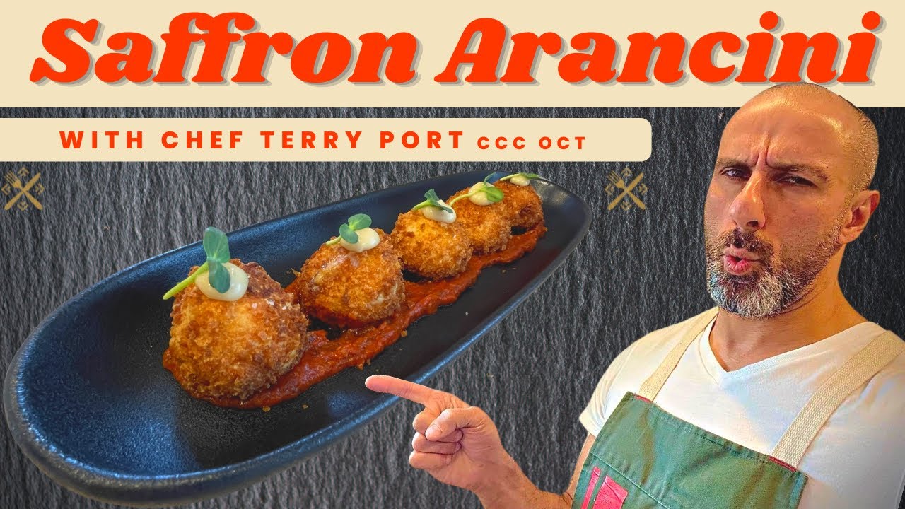How do you make Arancini? Crispy Saffron Rice Balls