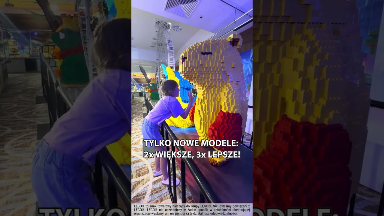 СОВЕРШЕННО НОВАЯ, ПРЕМЬЕРНАЯ выставка построек из LEGO&reg; снова в Жешуве!