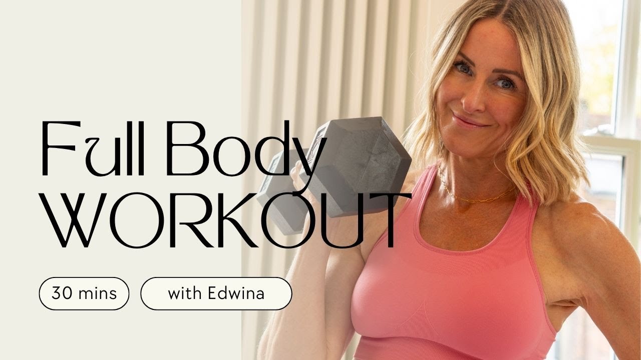 30-minute Full-body workout from the 4 Week Reset Series | Home workout with dumbbells
