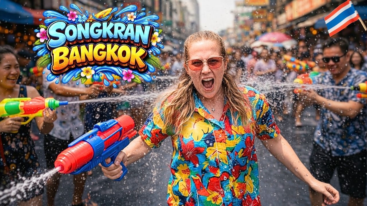 Songkran in Bangkok 2026 💦 The CRAZIEST Water Festival in Thailand!