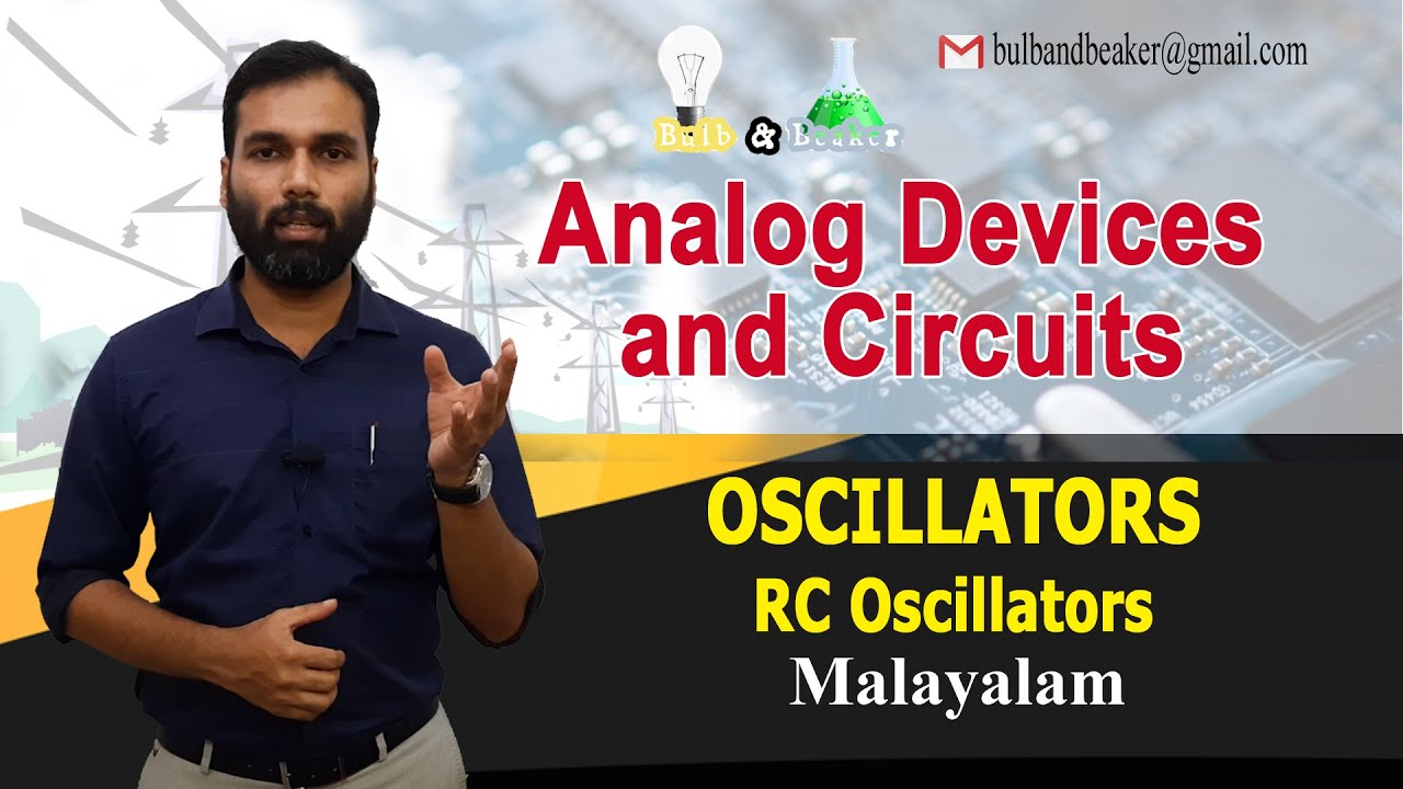 Oscillators - RC Oscillators | Analog Devices & Circuits | Malayalam |