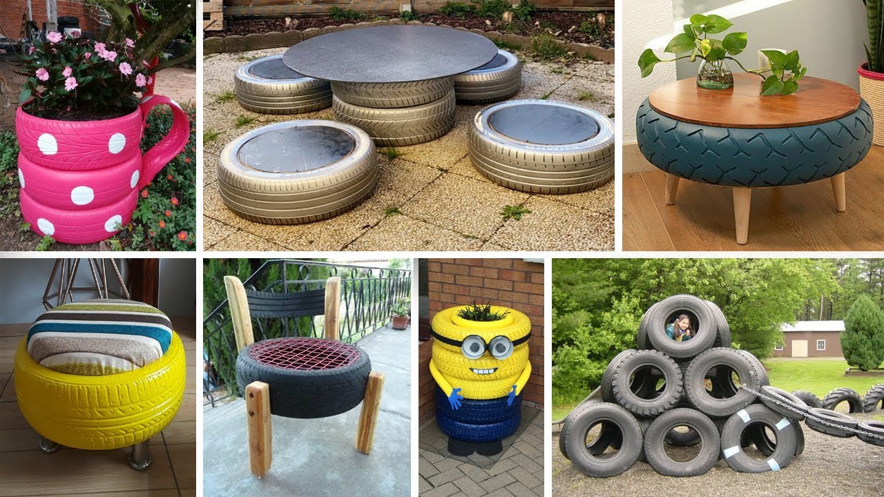 100+ Ways To Recycle Your Old Tire - Part 2