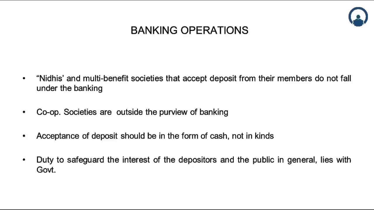 Banking Operations   Understanding Operations of a Bank
