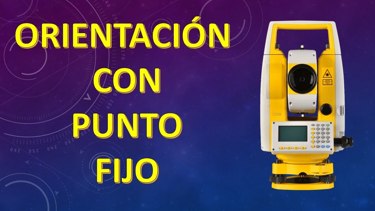 COMO TOMAR LINEA CON ESTACION TOTAL