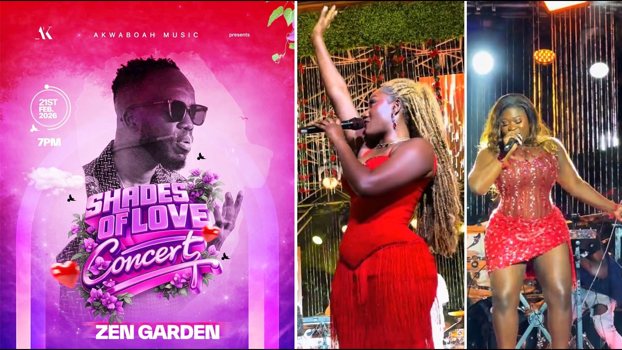 Full Night🔥 Akwaboah Shades of Love Concert 2026