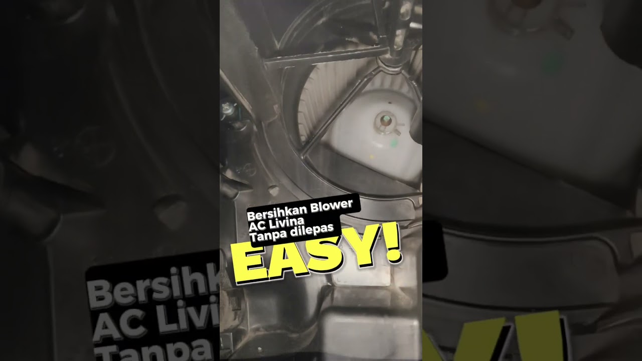 Cara mudah Bersihkan Blower Ac Nissan Grand Livina Tanpa Lepas Blower