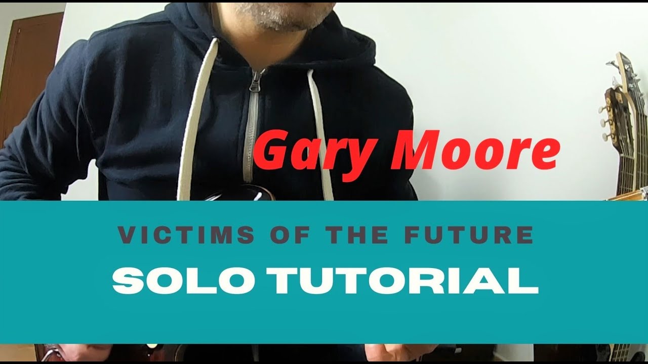 Gary Moore - How To Play Victims Of The Future Guitar Solo Tutorial