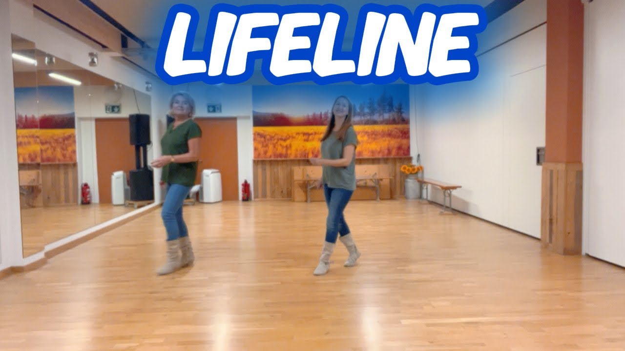 Lifeline - Line Dance Demo // Easy Improver