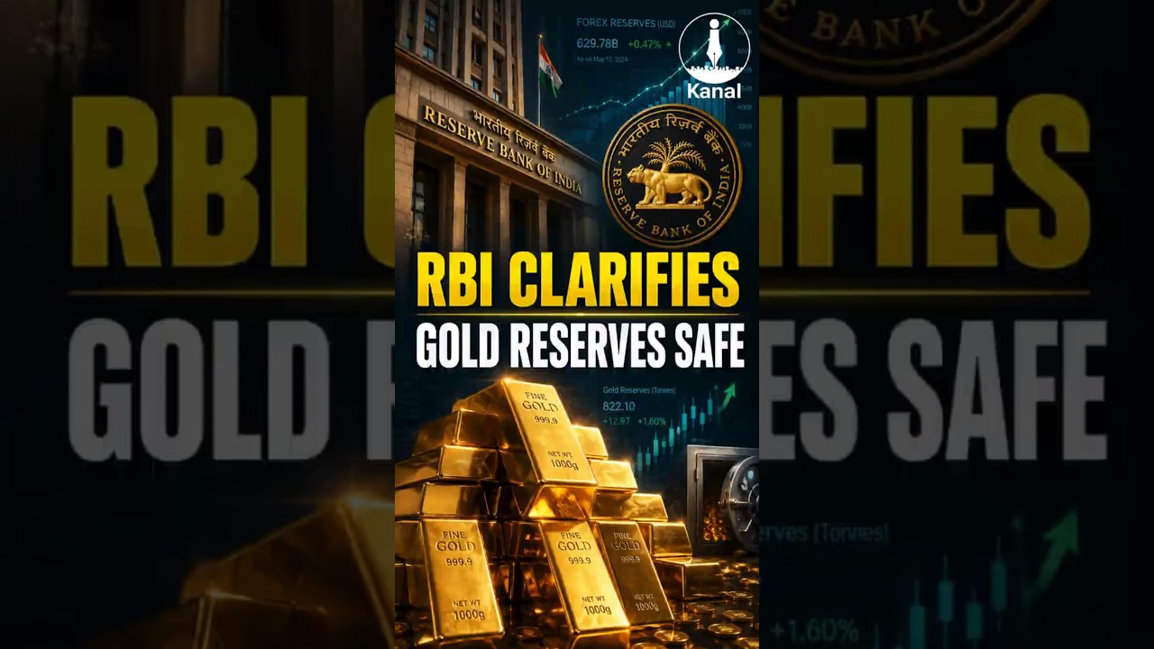 RBI Clarifies the Reports of Gold Reserve Sale