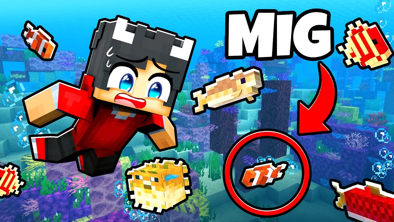 Gemmeleg UNDER VANDET i Minecraft!