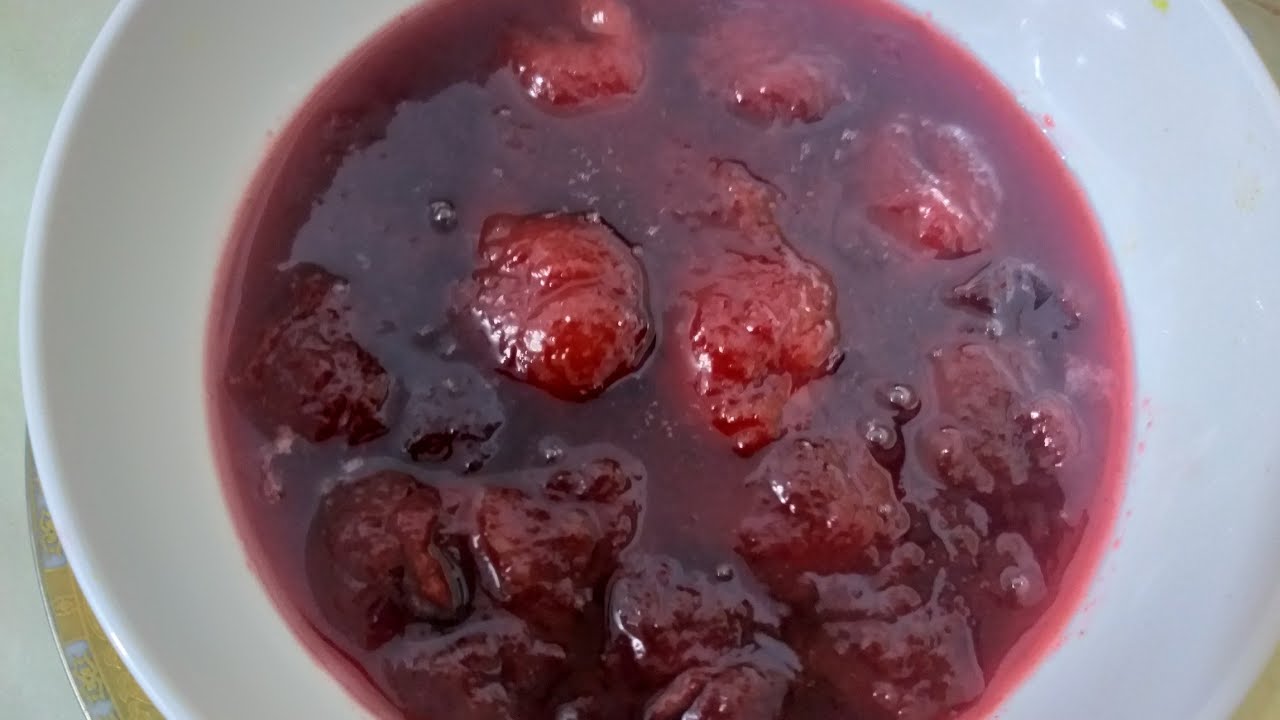 طريقة عمل مربى الكوجه 😋😋😋