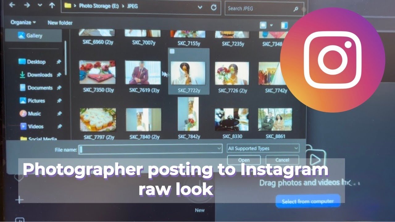 Posting to Instagram Raw as a Photographer