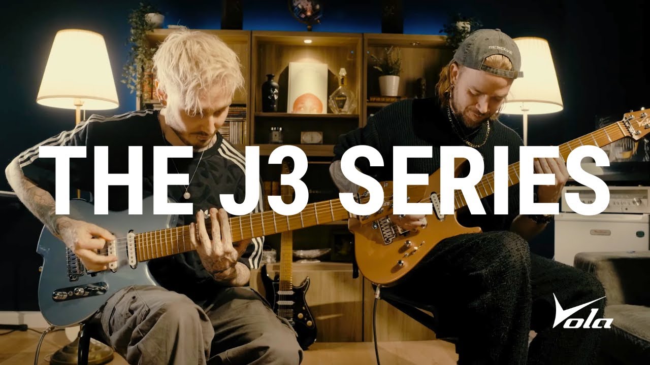 The Vola J3 SERIES - Pierre Danel & Quentin Godet Signature Guitars!