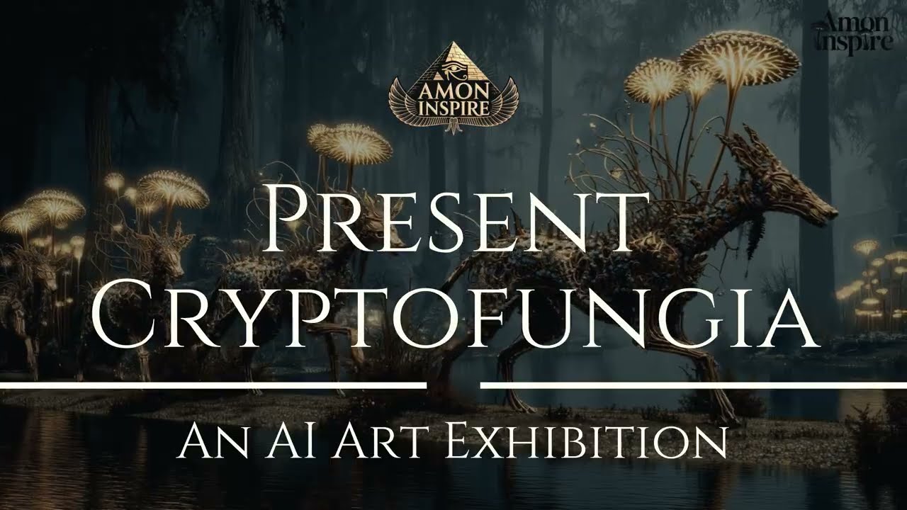 ✨Cryptofungia: AI Art Exhibition 4K UHD – 3‑Minute Visual Journey ✨ #aivideo #exhibition #animation