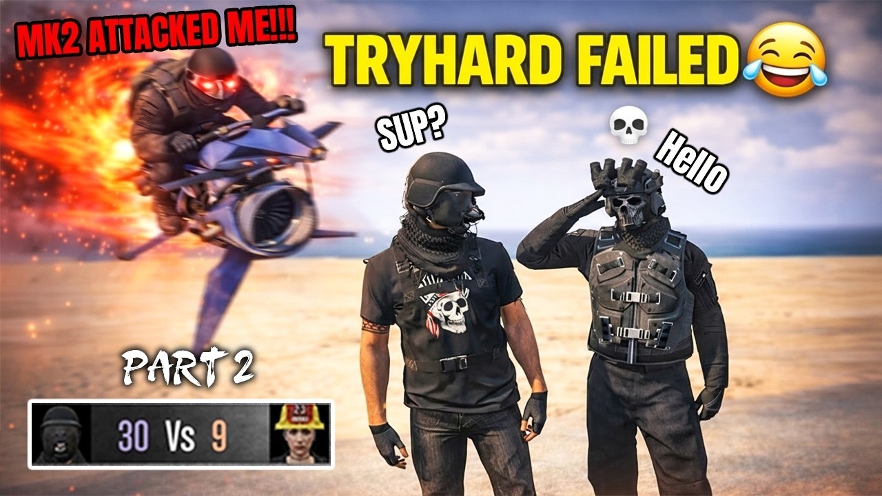 PART 2: I Met a Friend… Then an MK2 Tryhard Attacked Me 💀 | GTA 5 Online