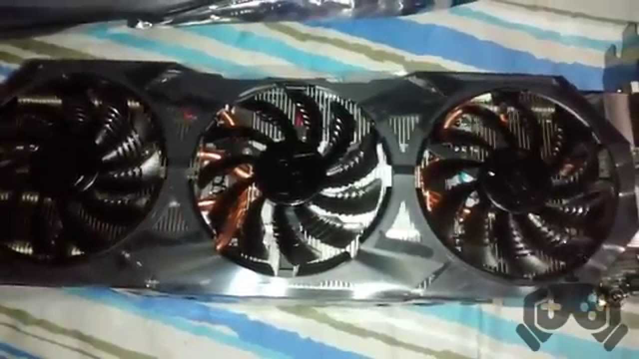 Gigabyte Geforce GTX970 Unboxing