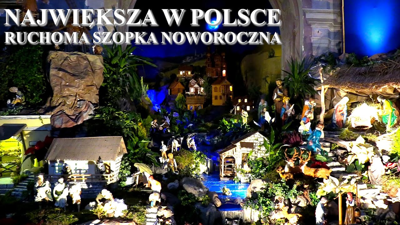 Największa w Polsce ruchoma Szopka Noworoczna