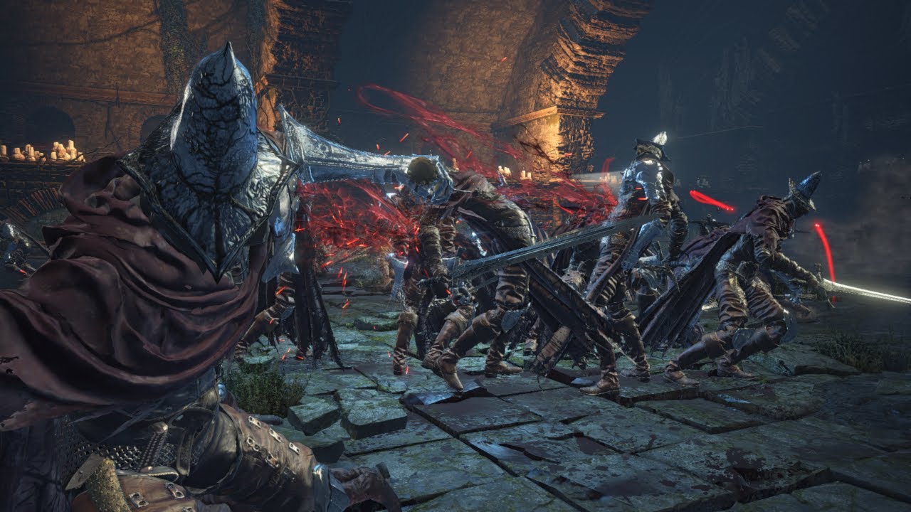 When you reach the Abyss Watchers too early