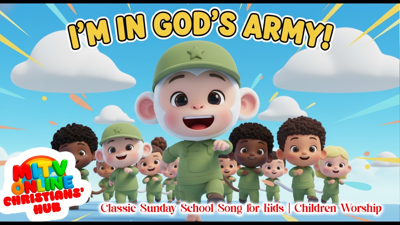 I’m in the Lord’s Army | Fun Christian Action Song for Kids | Sunday School Worship