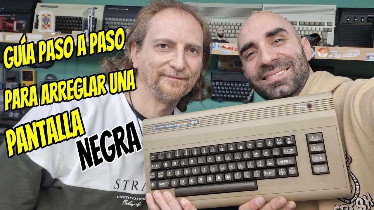 NON SONO UN VERO TECNICO - Ma come ho Diagnosticato il GUASTO a questo Commodore 64 !? Black Screen!